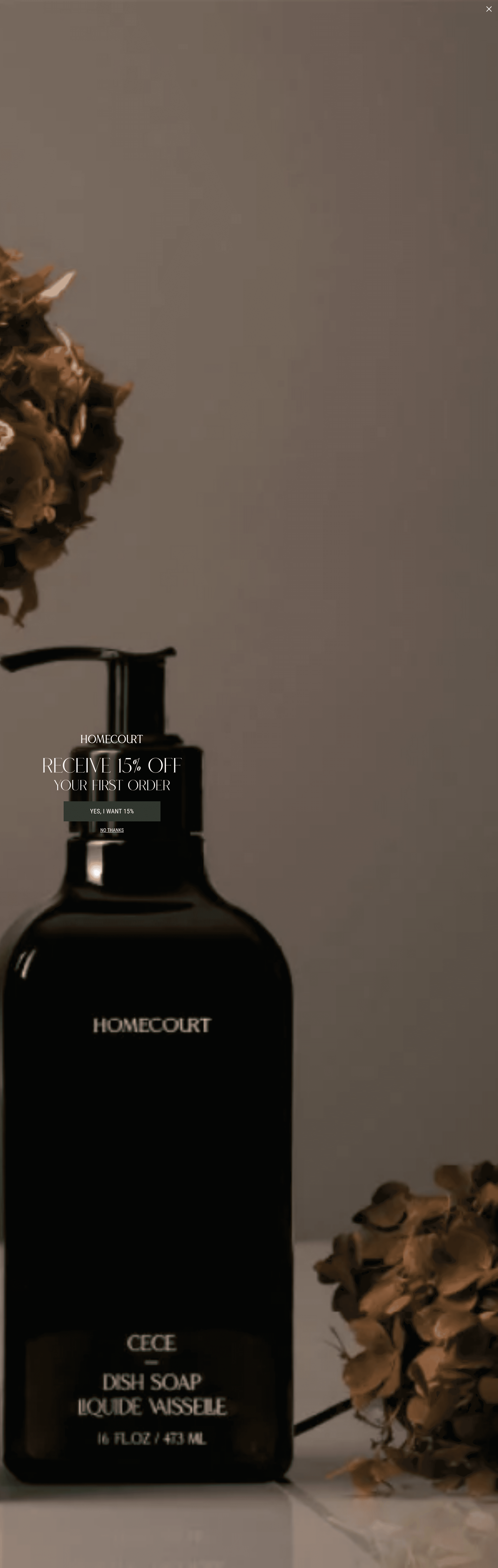 Homecourt dtc landing page screenshot
