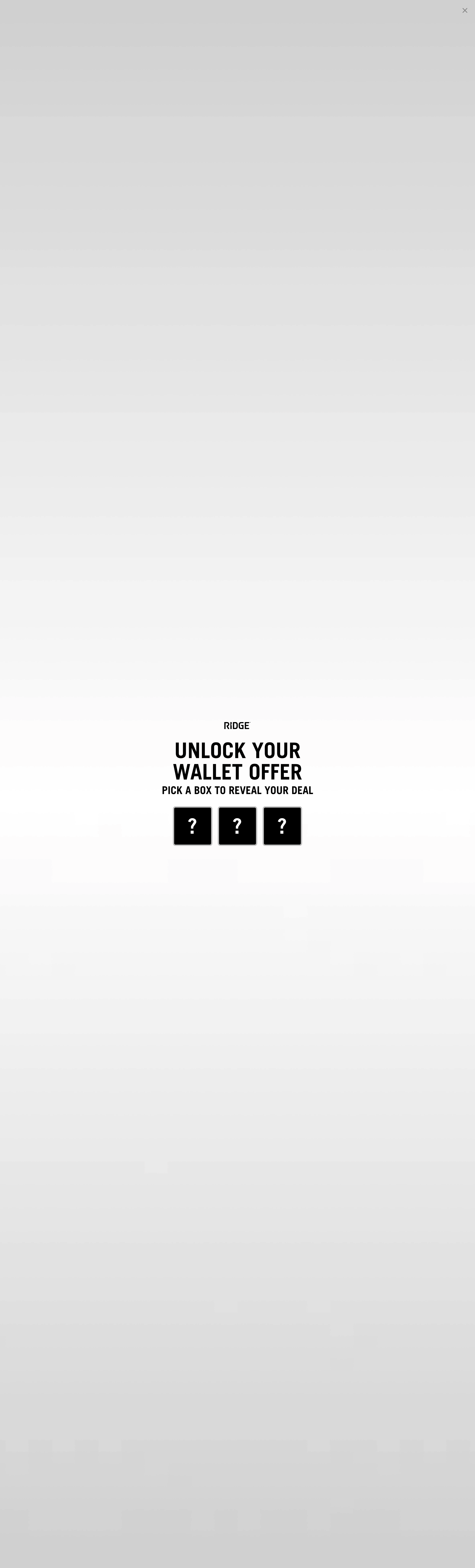 Ridge dtc landing page screenshot